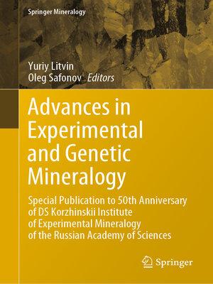 cover image of Advances in Experimental and Genetic Mineralogy